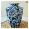VIETNAM HAND-PAINTED CERAMIC 001 - DECORATIVE FLOWER VASE