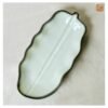 VIETNAM HANDICRAFT CERAMIC BANANA LEAF PLATE