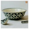 VIETNAM HAND-PAINTED CERAMIC - CEREAL BOWL IN UNIQUE PATTERN