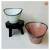 VIETNAM HANDMADE CERAMIC SNACK BOWL 010
