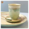 VIETNAM HANDICRAFT CERAMIC SHORT TEA CUP 8 VIETNAM HANDICRAFT CERAMIC SHORT TEA CUP - Ảnh 4