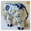 VIETNAM HAND-PAINTED CERAMIC - ELEPHANT HOME DECORATION 5 VIETNAM HAND-PAINTED CERAMIC - ELEPHANT HOME DECORATION - Ảnh 2