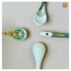 VIETNAM HANDMADE CERAMIC COFFEE SPOON 7 VIETNAM HANDMADE CERAMIC COFFEE SPOON - Ảnh 2