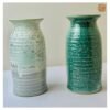 VIETNAM HANDICRAFT CERAMIC - SNOWY FIELD VASE 011 - Ảnh 2