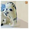 VIETNAM HAND-PAINTED CERAMIC - ELEPHANT HOME DECORATION 6 VIETNAM HAND-PAINTED CERAMIC - ELEPHANT HOME DECORATION - Ảnh 3
