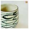 VIETNAM HAND-PAINTED CERAMIC - FISH PATTERN CUP - Ảnh 3