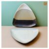VIETNAM HANDICRAFT CERAMIC TRIANGLE SHAPE PLATE 7 Souvenir Shop in Hoi An