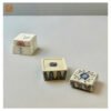 VIETNAM HAND-PAINTED COSMETIC CERAMIC BOX 6 VIETNAM HAND-PAINTED COSMETIC CERAMIC BOX - Ảnh 3