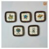 VIETNAM CERAMIC & BAMBOO COASTER IN CULTURAL DESIGN 12 VIETNAM CERAMIC & BAMBOO COASTER IN CULTURAL DESIGN - Ảnh 5