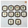 VIETNAM CERAMIC & BAMBOO COASTER IN CULTURAL DESIGN 14 VIETNAM CERAMIC & BAMBOO COASTER IN CULTURAL DESIGN - Ảnh 7