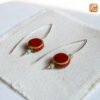 VIETNAM HANDICRAFT SILVER & CERAMIC EARRINGS - LEAFLET DROPS 9 VIETNAM HANDICRAFT SILVER & CERAMIC EARRINGS - LEAFLET DROPS - Ảnh 2