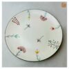 VIETNAM HAND-PAINTED CERAMIC - DRAGONFLY ROUND PLATE D30 5 VIETNAM HAND-PAINTED CERAMIC - DRAGONFLY ROUND PLATE D30 - Ảnh 2
