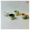 Ceramic cups handmade