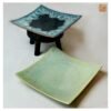 VIETNAM HANDICRAFT CERAMIC CURVING SQUARE TRAY D26 10 VIETNAM HANDICRAFT CERAMIC CURVING SQUARE TRAY D26 - Ảnh 4