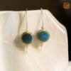 VIETNAM HANDICRAFT SILVER & CERAMIC EARRINGS - LEAFLET DROPS 10 VIETNAM HANDICRAFT SILVER & CERAMIC EARRINGS - LEAFLET DROPS - Ảnh 3