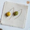 VIETNAM HANDICRAFT SILVER & CERAMIC EARRINGS - LEAFLET DROPS 13 VIETNAM HANDICRAFT SILVER & CERAMIC EARRINGS - LEAFLET DROPS - Ảnh 6