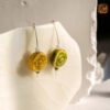 VIETNAM HANDICRAFT SILVER & CERAMIC EARRINGS - LEAFLET DROPS 15 VIETNAM HANDICRAFT SILVER & CERAMIC EARRINGS - LEAFLET DROPS - Ảnh 8