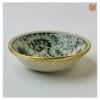 VIETNAM HANDICRAFT CERAMIC & BRASS SAUCE PLATE