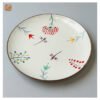 VIETNAM HAND-PAINTED CERAMIC - ROUND PLATE IN DRAGONFLY PATTERN D26 5 VIETNAM HAND-PAINTED CERAMIC - ROUND PLATE IN DRAGONFLY PATTERN D26 - Ảnh 2