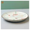 VIETNAM HAND-PAINTED CERAMIC - ROUND PLATE IN DRAGONFLY PATTERN D26 6 VIETNAM HAND-PAINTED CERAMIC - ROUND PLATE IN DRAGONFLY PATTERN D26 - Ảnh 3
