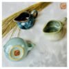 VIETNAM HANDMADE CERAMIC HONEY POT 200ml 013 8 Ceramic cups handmade