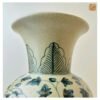 VIETNAM HAND-PAINTED CRACKLED CERAMIC 013 - DECORATIVE FLOWER VASE - Ảnh 4