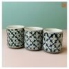 VIETNAM HAND-PAINTED CERAMIC - FANCY TEA MUG 5 VIETNAM HAND-PAINTED CERAMIC - FANCY TEA MUG - Ảnh 2