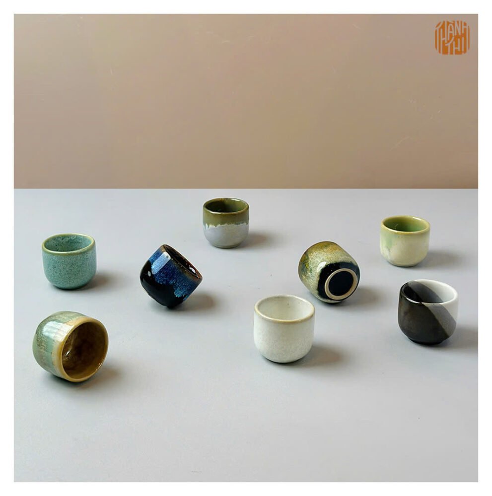 Ceramic cups handmade