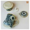 VIETNAM HANDICRAFT CERAMIC & BRASS COFFEE SET 6 Handmade Ceramic Store in Hoi An