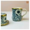 VIETNAM HANDICRAFT CERAMIC & BRASS COFFEE SET 7 VIETNAM HANDICRAFT CERAMIC & BRASS COFFEE SET - Ảnh 4