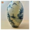 VIETNAM HAND-PAINTED CRACKLED CERAMIC 015 - DECORATIVE FLOWER VASE 5 VIETNAM HAND-PAINTED CRACKLED CERAMIC 015 - DECORATIVE FLOWER VASE - Ảnh 2