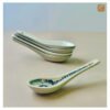 VIETNAM HAND-PAINTED CERAMIC SOUP SPOON 9 VIETNAM HAND-PAINTED CERAMIC SOUP SPOON - Ảnh 4