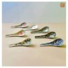 VIETNAM HAND-PAINTED CERAMIC SOUP SPOON 10 VIETNAM HAND-PAINTED CERAMIC SOUP SPOON - Ảnh 5