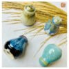 VIETNAM HANDMADE CERAMIC SALT & PEPPER SHAKER 016 - Ảnh 2