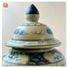 VIETNAM HAND-PAINTED CRACKLED CERAMIC 016 - DECORATIVE FLOWER VASE - Ảnh 2
