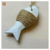 VIETNAM WOODEN TRIPLE OF FISH HANGING FOR DECORATION 016 - Ảnh 2