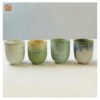 VIETNAM HANDMADE CERAMIC CUP IN NEW STYLE - Ảnh 2