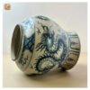 VIETNAM HAND-PAINTED CRACKLED CERAMIC 016 - DECORATIVE FLOWER VASE - Ảnh 3