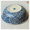 VIETNAM HAND-PAINTED CERAMIC - BLUE CLIMBING SALAD BOWL - Ảnh 4