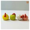 VIETNAM HANDMADE CERAMIC - MINI COLORFUL CHICKEN