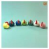 VIETNAM HANDMADE CERAMIC - MINI COLORFUL CHICKEN 6 VIETNAM HANDMADE CERAMIC - MINI COLORFUL CHICKEN - Ảnh 2