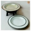 VIETNAM HANDICRAFT CERAMIC SOUP PLATE D22 7 VIETNAM HANDICRAFT CERAMIC SOUP PLATE D22 - Ảnh 2