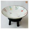VIETNAM HAND-PAINTED CERAMIC - SALAD BOWL IN DRAGONFLY PATTERN 7 VIETNAM HAND-PAINTED CERAMIC - SALAD BOWL IN DRAGONFLY PATTERN - Ảnh 3