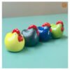 VIETNAM HANDMADE CERAMIC - MINI COLORFUL CHICKEN 8 VIETNAM HANDMADE CERAMIC - MINI COLORFUL CHICKEN - Ảnh 4