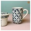 VIETNAM HAND-PAINTED CERAMIC STARTER TEA SET 7 VIETNAM HAND-PAINTED CERAMIC STARTER TEA SET - Ảnh 4