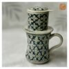 VIETNAM HAND-PAINTED CERAMIC COFFEE KIT