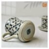 VIETNAM HAND-PAINTED CERAMIC COFFEE KIT - Ảnh 2