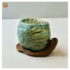 VIETNAM HANDMADE POTTERY - SNAIL DECORATIVE BURNER 5 VIETNAM HANDMADE POTTERY - SNAIL DECORATIVE BURNER - Ảnh 2