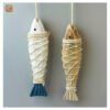 VIETNAM WOODEN WHITE & BLUE FISH FOR DECORATION 018 7 VIETNAM WOODEN WHITE & BLUE FISH FOR DECORATION 018 - Ảnh 4
