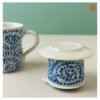 VIETNAM HAND-PAINTED CERAMIC - HOMEMADE COFFEE KIT 7 VIETNAM HAND-PAINTED CERAMIC - HOMEMADE COFFEE KIT - Ảnh 4